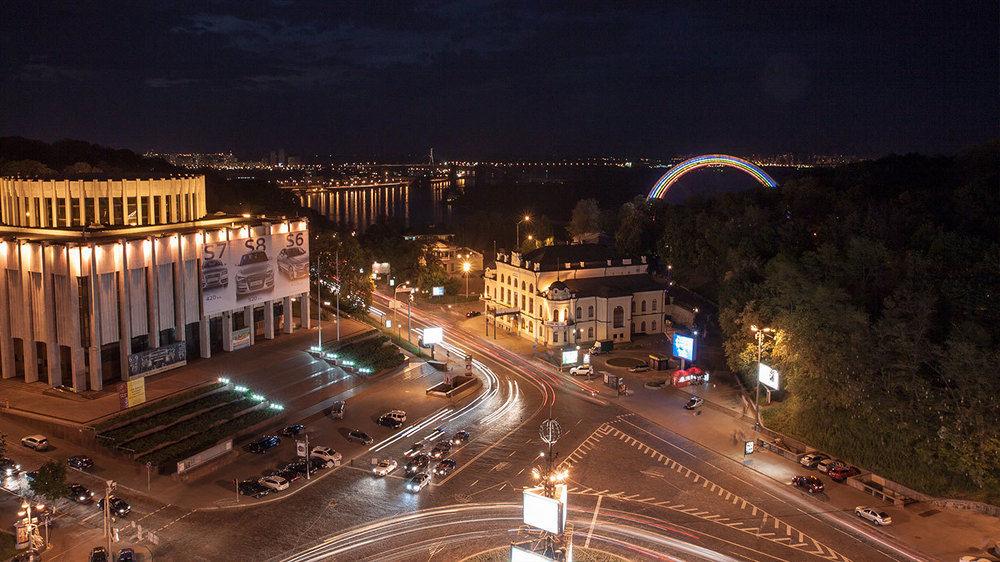 Готель Дніпро Kyiv Exterior photo